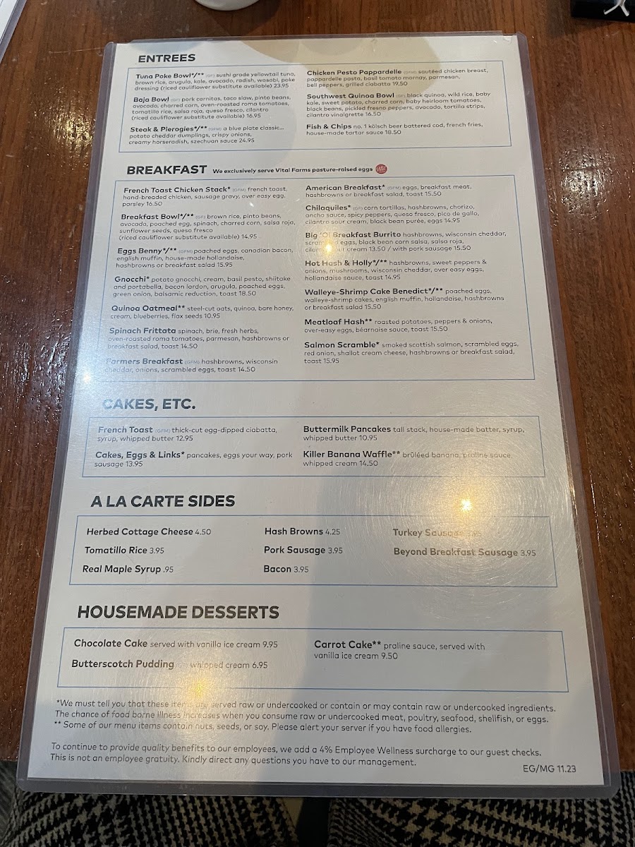 3 Squares Restaurant Menu - Image 6